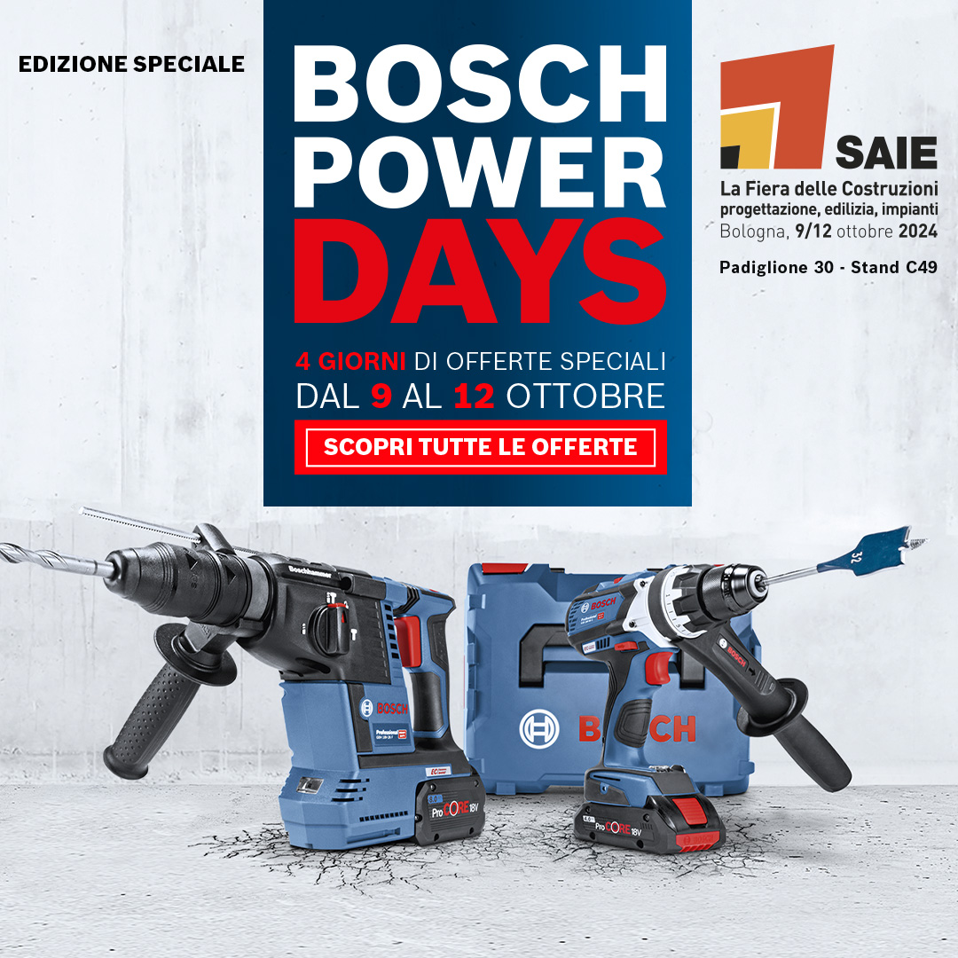 Bosch Power Days ottobre