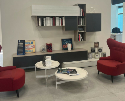 Zanutta Venaria Reale showroom arredo